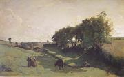 Jean Baptiste Camille  Corot Le vallon (mk11) Germany oil painting artist
